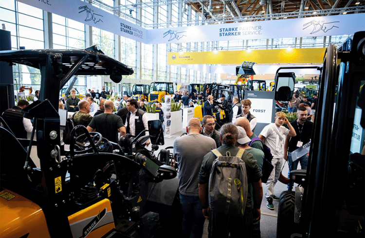giant auf galabau 2026 stand von kiesel